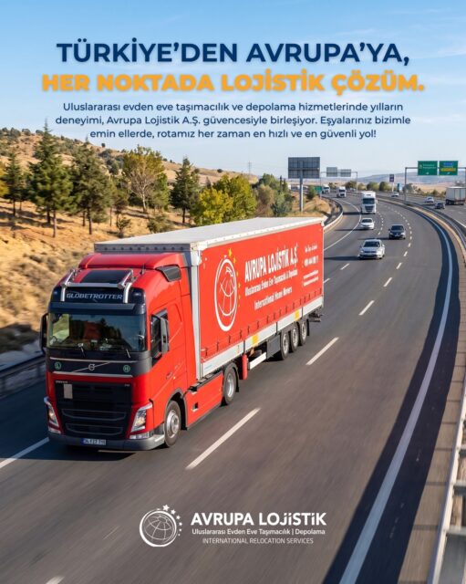 Sınırları Aşıyoruz, Güvenle Taşıyoruz! 🚛🌍Türkiye’den Avrupa’nın her noktasına, eşyalarınızı yılların verdiği deneyim ve Avrupa Lojistik güvencesiyle ulaştırıyoruz. Uluslararası evden eve nakliyat ve depolama çözümlerimizle, taşınma sürecindeki tüm yükü omuzlarınızdan alıyoruz.✅ Hızlı Teslimat✅ Profesyonel Paketleme✅ Sigortalı Taşımacılık✅ 7/24 DestekSiz sadece yeni başlangıçların hayalini kurun, gerisini biz halledelim.📍 Rotamız: Güven, Hedefimiz: Mutluluk.#AvrupaLojistik #UluslararasıNakliyat #EvdenEveNakliyat #LojistikÇözümleri #TürkiyeAvrupa