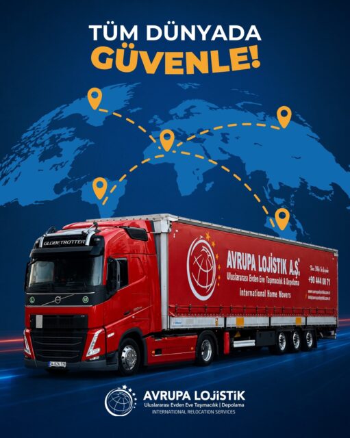 Sınırlar sizi durdurmasın! 🌍 Avrupa Lojistik olarak, evinizi dünyanın bir ucundan diğerine aynı titizlik ve güvenle taşıyoruz. Uluslararası evden eve taşımacılık ve depolama çözümlerimizle, yeni başlangıçlarınızda yanınızdayız.📦 Hizmetlerimiz:Uluslararası Evden Eve NakliyatProfesyonel Depolama ÇözümleriGüvenli Paketleme ve Lojistik Desteği📍 Tüm dünyada güvenle!
📞 Detaylı bilgi için: +90 444 00 71#AvrupaLojistik #UluslararasıNakliyat #EvdenEveTaşımacılık #Lojistik #Depolama