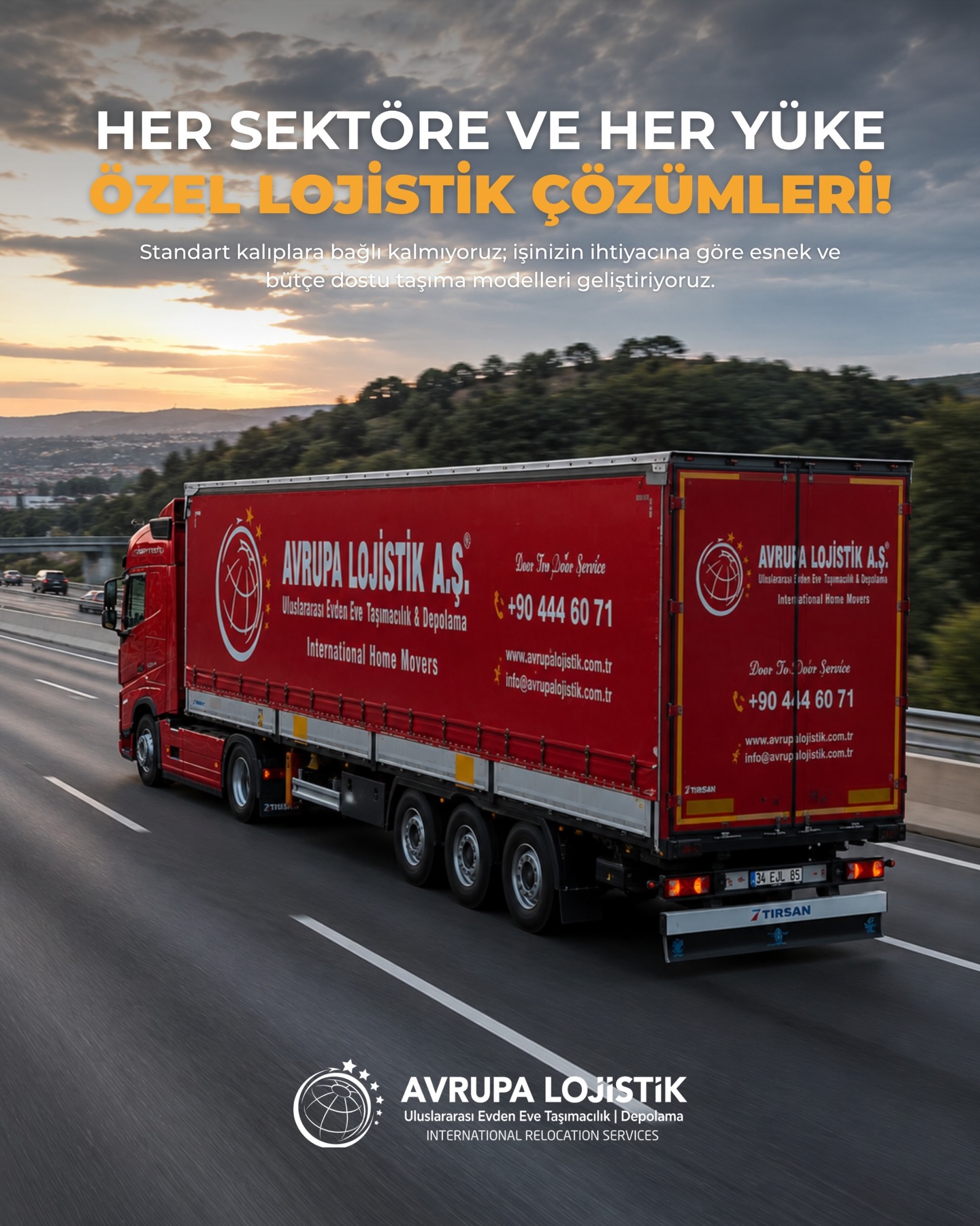🚛 Her sektöre, her yüke özel çözümler sunuyoruz!
Standart taşımacılığın ötesine geçiyor; ihtiyaçlarınıza uygun, güvenli ve bütçe dostu lojistik hizmetleri geliştiriyoruz. 🌍📦✅ Uluslararası taşımacılık
✅ Depolama çözümleri
✅ Kapıdan kapıya teslimat
✅ Esnek lojistik planlamaAvrupa Lojistik ile yükünüz emin ellerde!#AvrupaLojistik #UluslararasıTaşımacılık #Lojistik #Nakliyat #Depolama