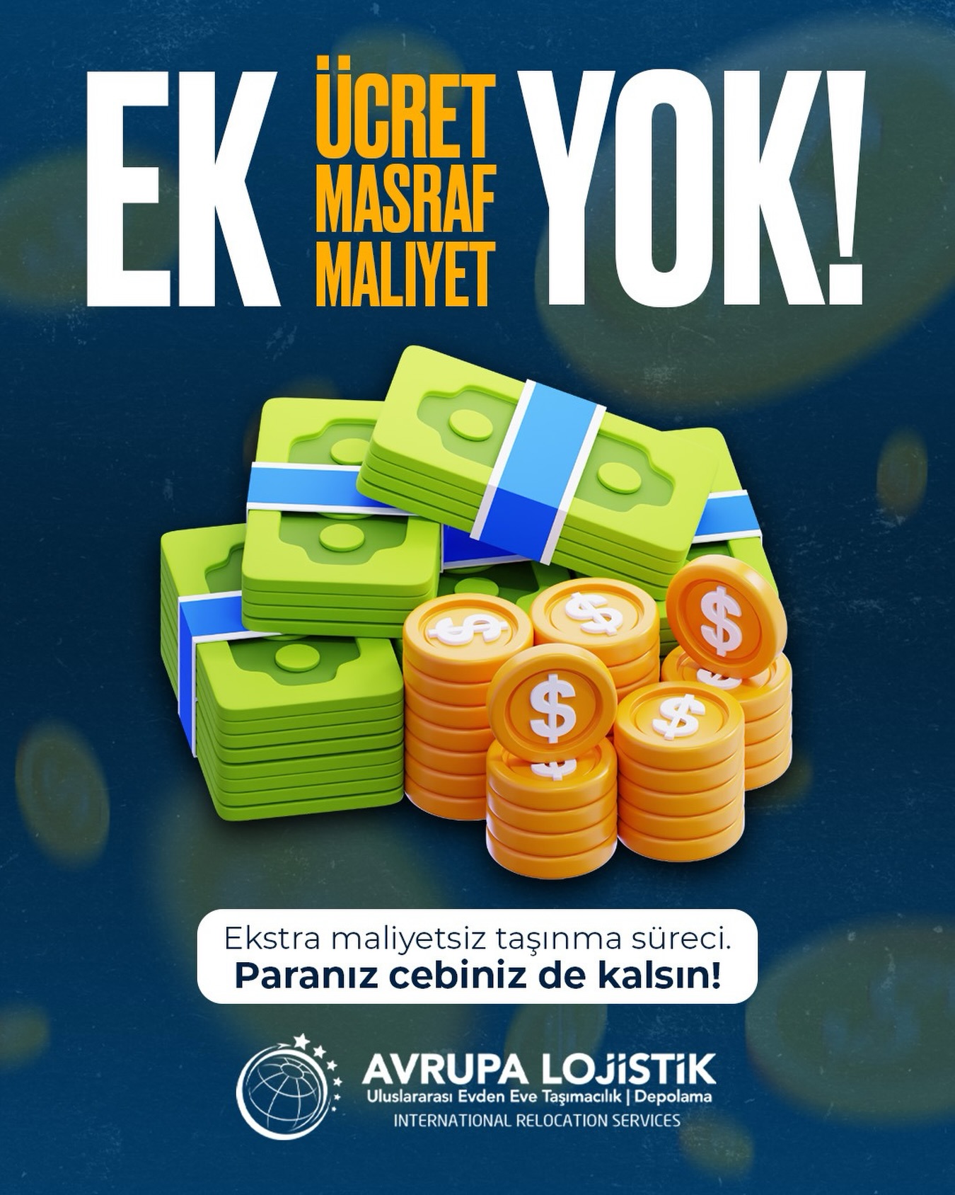 🚚💰 EK ÜCRET YOK, SÜRPRİZ MASRAF YOK!Taşınma sürecinizde sonradan çıkan ek maliyetler can sıkmasın. Avrupa Lojistik olarak, taşınmanızın her aşamasını şeffaf fiyat politikamızla planlıyor, bütçenizi koruyoruz.✅ Gizli ücret yok
✅ Sonradan eklenen masraflar yok
✅ Güvenli ve profesyonel taşıma hizmeti
✅ Uluslararası evden eve nakliyat ve depolama çözümleriEşyalarınızı yeni adresinize güvenle ulaştırırken, paranız da cebinizde kalsın!📦 Avrupa’nın her noktasına profesyonel taşımacılık hizmeti.#AvrupaLojistik #UluslararasıNakliyat #EvdenEveNakliyat #Taşımacılık #Lojistik